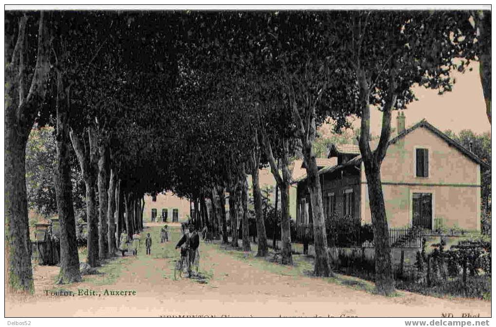 11 - Vermenton - Avenue De La Gare - ND Phot - Vermenton