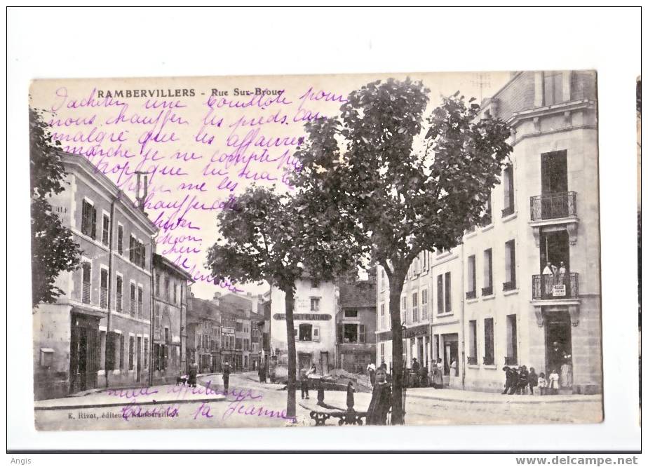 CPA-----88----- Rambervillers-----RUE-SUR-BROU - Rambervillers