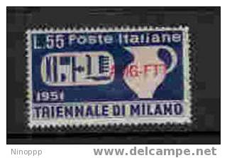 Italy-Trieste Zone A-1951Milan Art Exhibition 55 Lire Used - Used