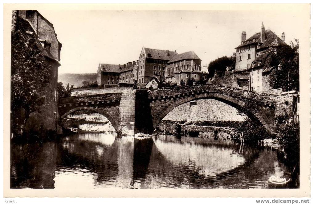 48 MENDE Le Pont Notre Dame Et Le Grand Séminaire Cpsm - Mende