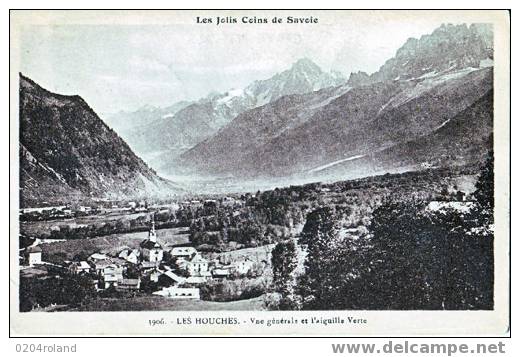 Les Houches - Vue Générale Et L'aiguille Verte - Les Houches