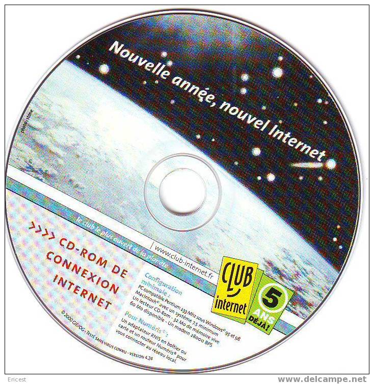 CD SEUL CLUB INTERNET NOUVELLE ANNEE - Kit De Conección A Internet