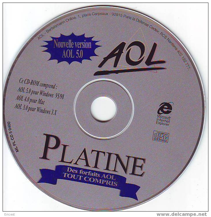 CD SEUL AOL PLATINE - Connection Kits