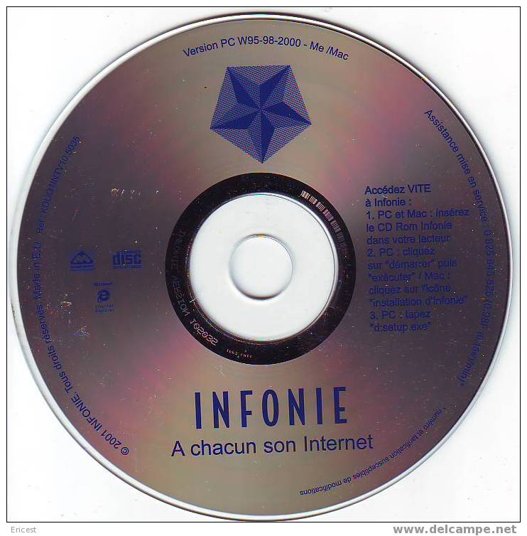 CD SEUL INFONIE 2001 - Kit Di Connessione A  Internet