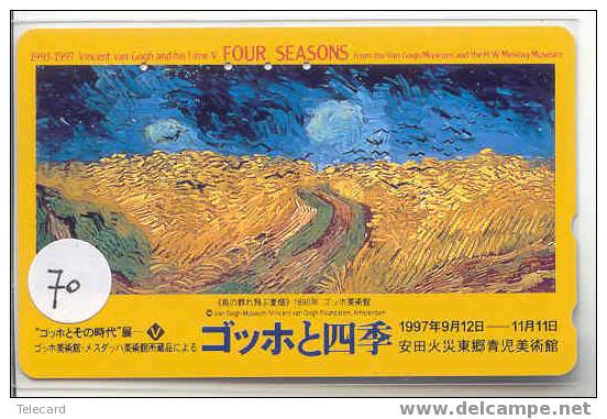 VINCENT VAN GOGH Op Telefoonkaart Japan (70) - Schilderijen