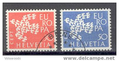 Svizzera - Serie Completa Usata: Europa CEPT - 1961