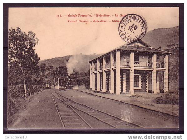 GUINEE FRANCAISE - Kakoulina - La Gare - Französisch-Guinea