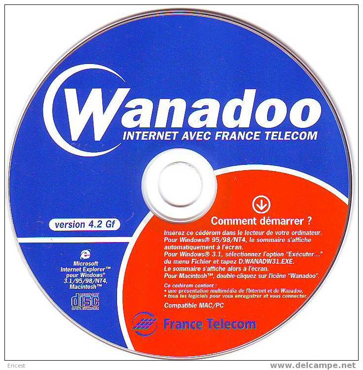 CD SEUL WANADOO 4.2 - Internetanschluss-Sets