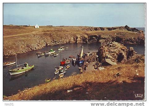 Dép 85 - A35 - Ile D´Yeu  - Port De La Meule & La Chapelle Des Marins -  Bon état - Semi Moderne Grand Format - Ile D'Yeu