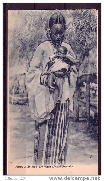 SOUDAN FRANCAIS - Femme Et Enfant à Tombouctou - Sudan