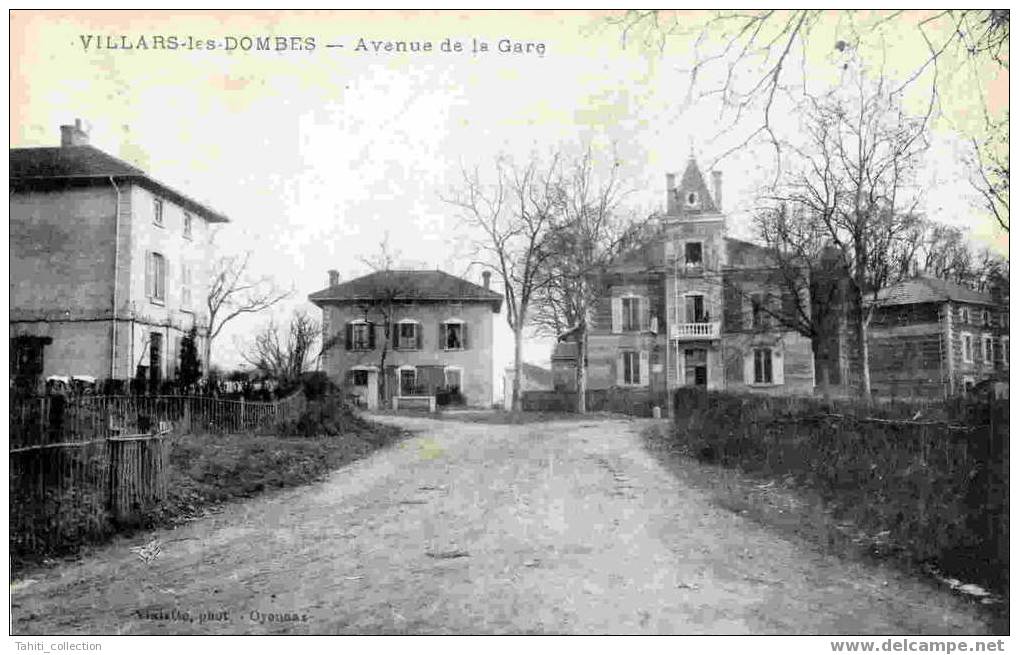 VILLARS-les-DOMBES - Avenue De La Gare - Villars-les-Dombes