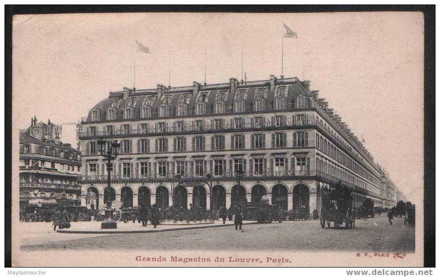 Paris  Les Grands Magasins Du Louvre - Winkels