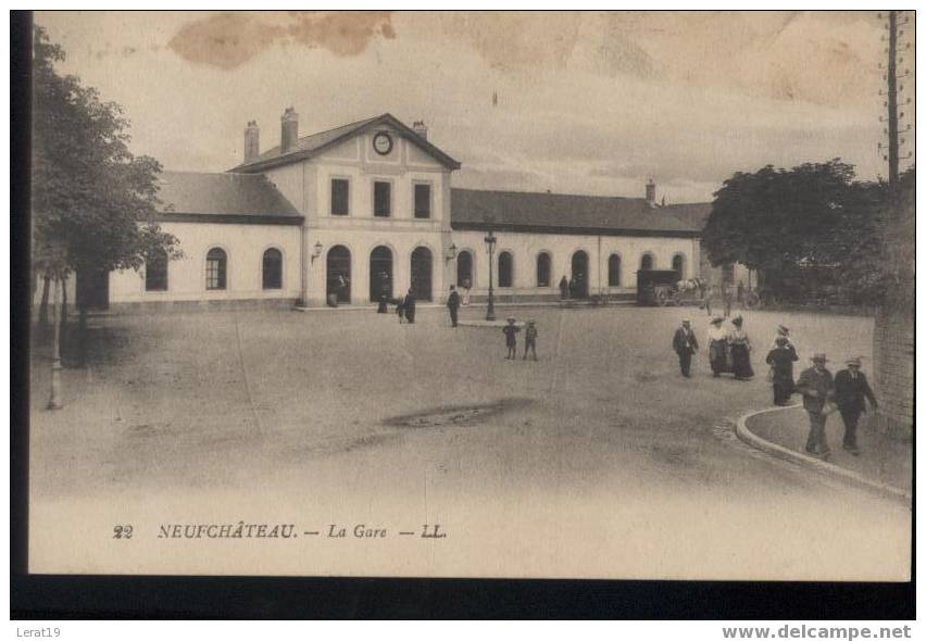 88..VOSGES...NEUFCHATEAU..LA GARE....NON .ECRITE... ?(?¿?)? - Neufchateau