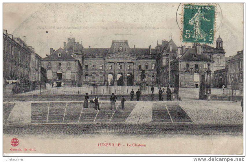 Lunéville  Le Chateau - Luneville