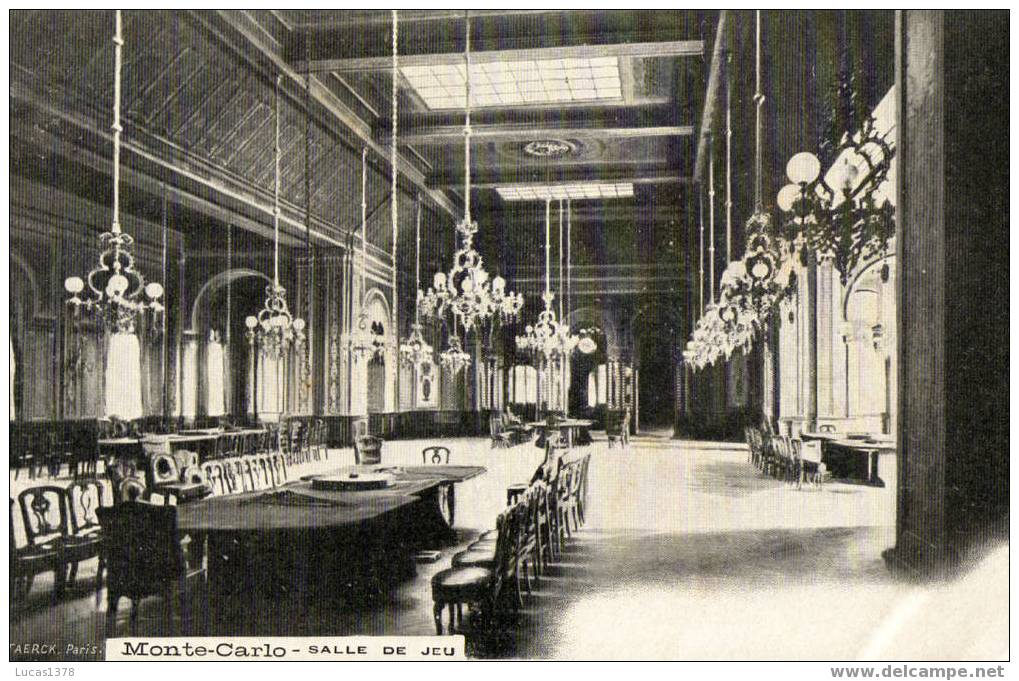 MONTE CARLO / SALLE DE JEU / EDIT STAERCK - Casino