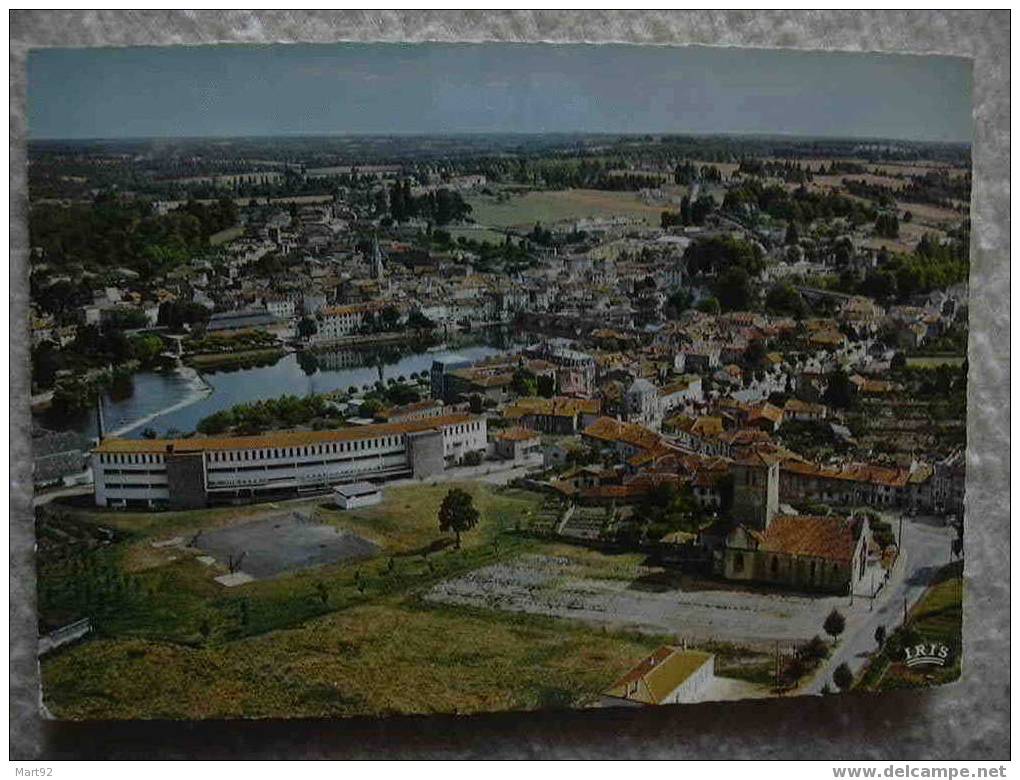 16 CONFOLENS VUE AERIENNE - Confolens