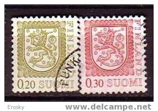 L5531 - FINLANDE FINLAND Yv N°771/72 - Used Stamps