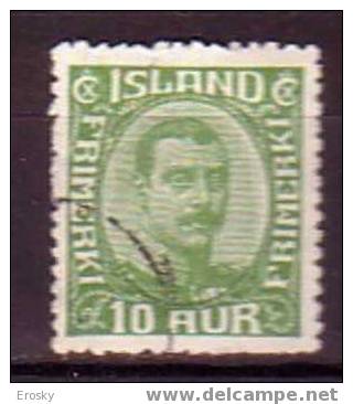 Q1053 - ISLANDE ICELAND Yv N°106 - Used Stamps