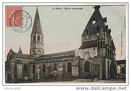 CPA 87 LE DORAT - Eglise Paroissiale - Le Dorat