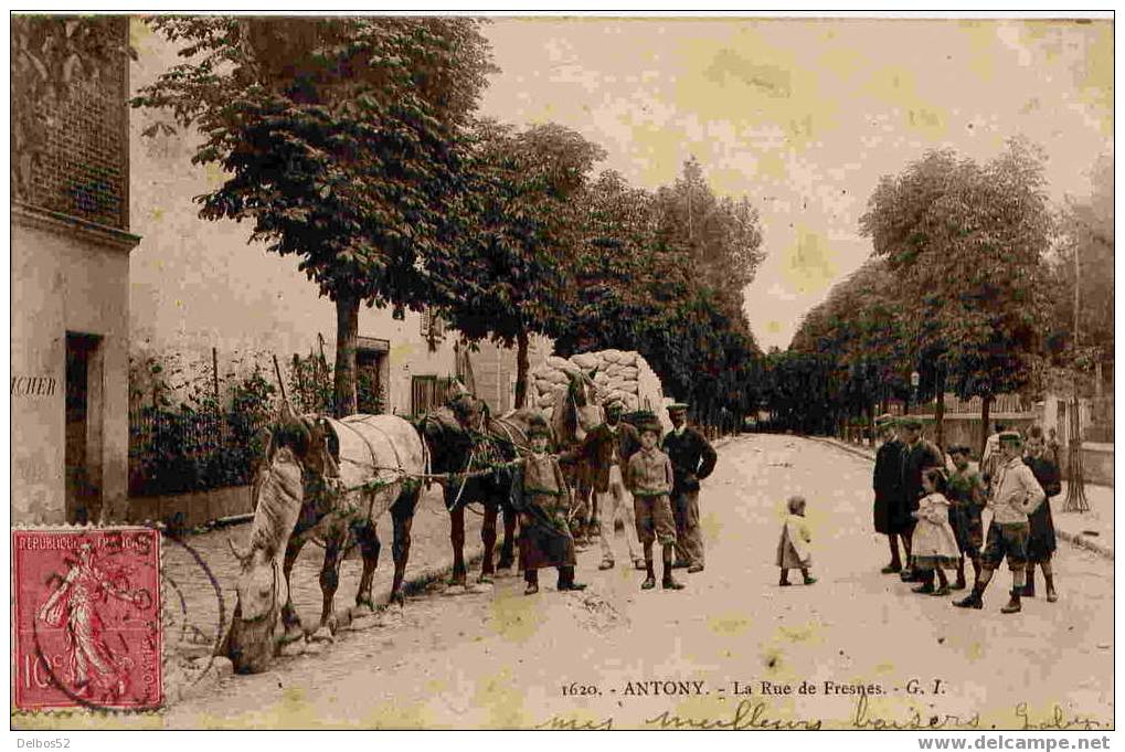 ANTONY - La Rue De Fresnes - Antony