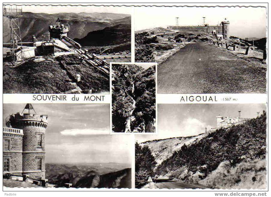 Carte Postale   30.  Valleraughe  Le Mont-Aigoual  Eta Centre La Cascade De L'Hérault - Valleraugue