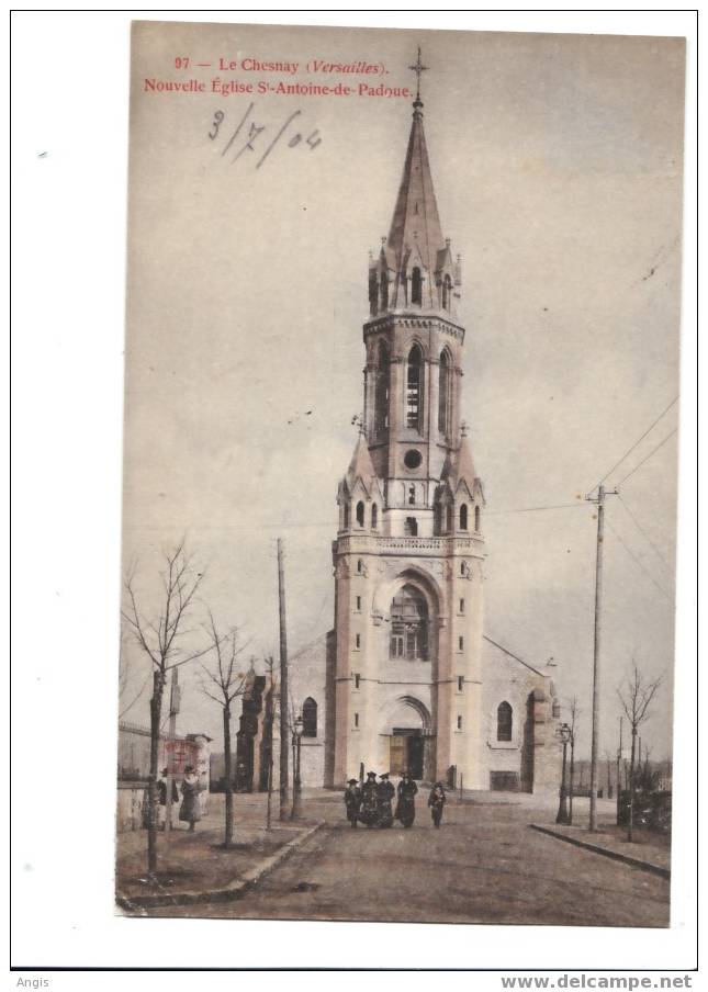 CPA---78----- Le Chesnay----EGLISE - Le Chesnay