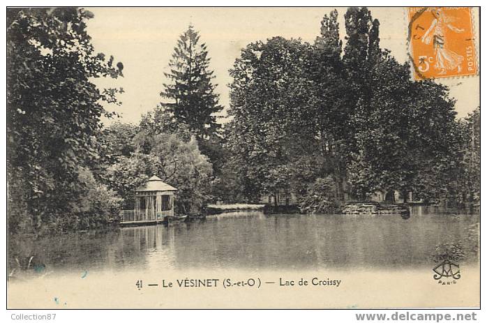 78 - YVELINES - LE VESINET - LE LAC De CROISSY - Edit. L'ABEILLE 41 - Le Vésinet