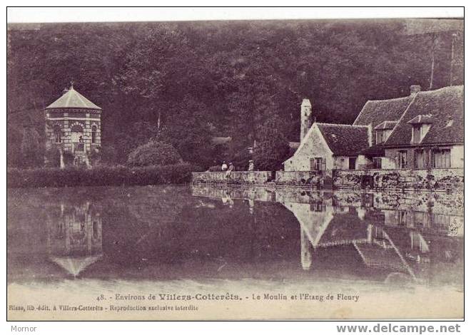 VILLERS-COTTERETS Le Moulin Et L'Etang De Fleury - Villers Cotterets