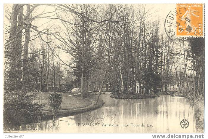 78 - YVELINES - LE VESINET - TOUR Du LAC - Edit. L´ABEILLE 5 - Le Vésinet