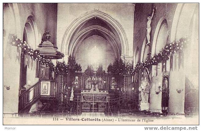 VILLERS-COTTERETS L'Interieur De L'Eglise - Villers Cotterets