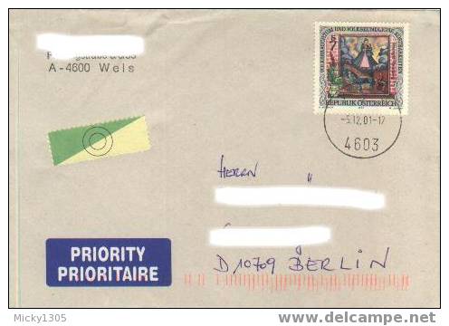 Österreich / Austria - Umschlag Gestempelt / Cover Used (0399h) - Storia Postale