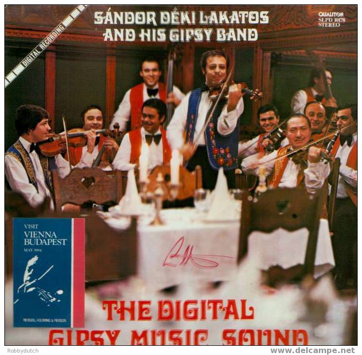 * LP * SÁNDOR DÉKI LAKATOS & HIS GIPSY BAND - THE DIGITAL GIPSY MUSIC SOUND (1982 Digital Ex-!!!) - World Music