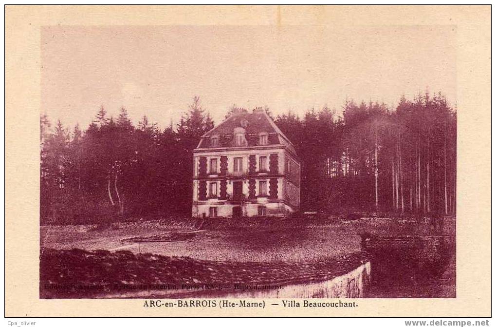 52 ARC EN BARROIS Villa Beaucouchant, Chateau, Ed Artistic, 193? - Arc En Barrois