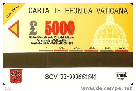 Vatican - 33 - Tigre Ruggente - Tiger  - 25.900ex - Vatican