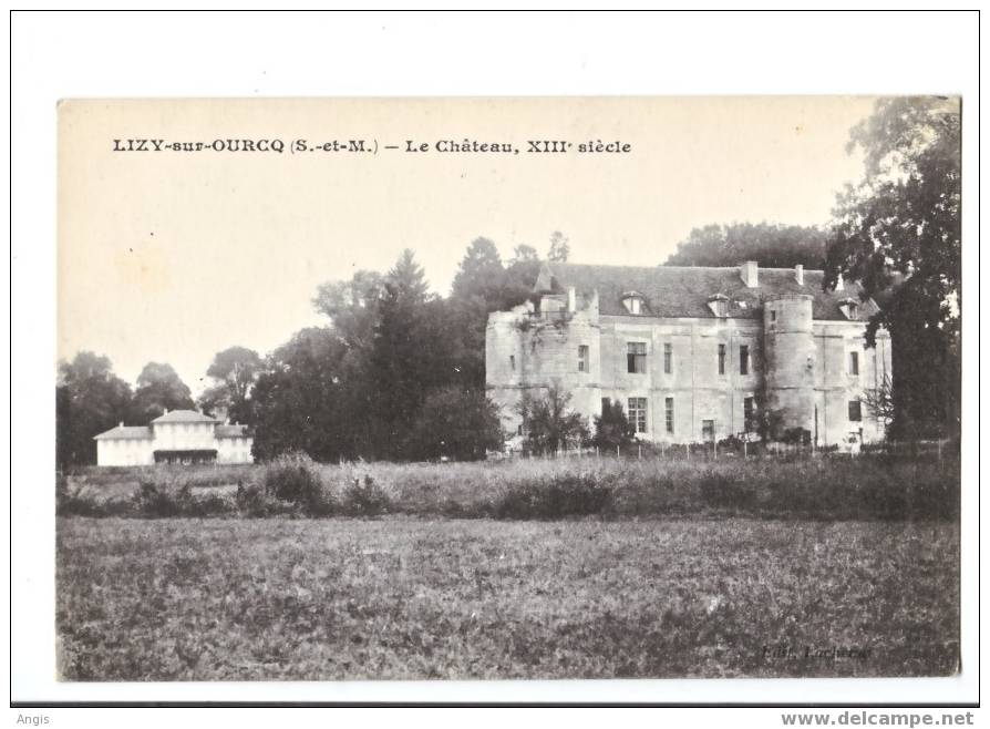 CPA---77----  Lizy Sur Ourcq ----CHATEAU - Lizy Sur Ourcq