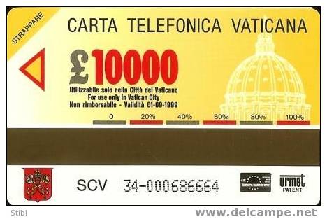 Vatican - 34 - Cappella Sistina - 29.900ex - Vaticano
