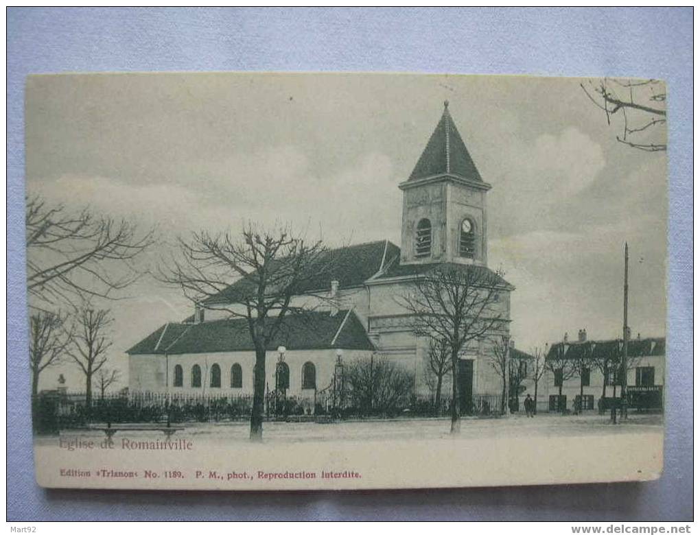 93 ROMAINVILLE EGLISE - Romainville