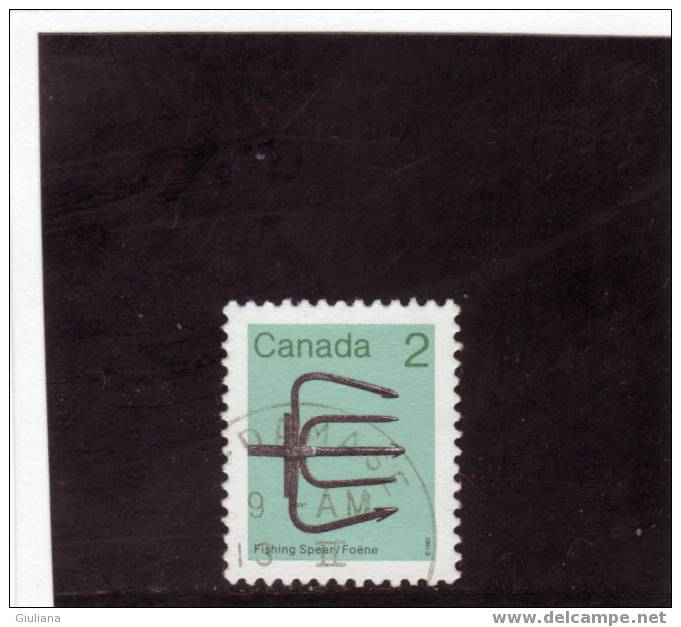 Canada - N. 819a Used  (Yvert) 1982 - Oblitérés