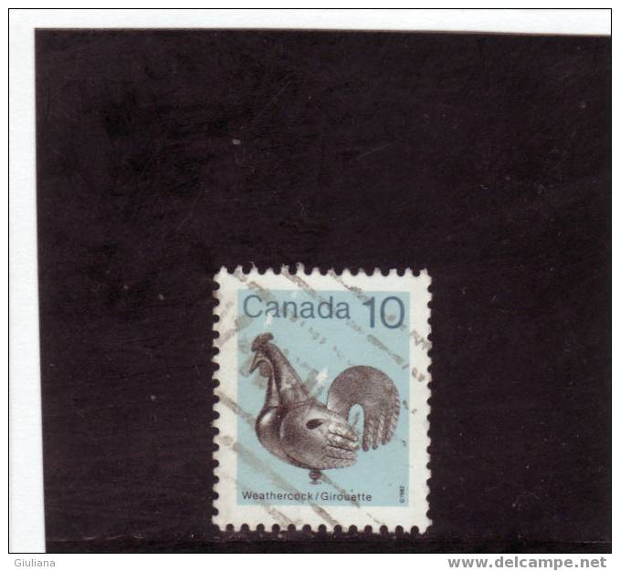 Canada - N. 822  Used  (Yvert) 1982 - Oblitérés