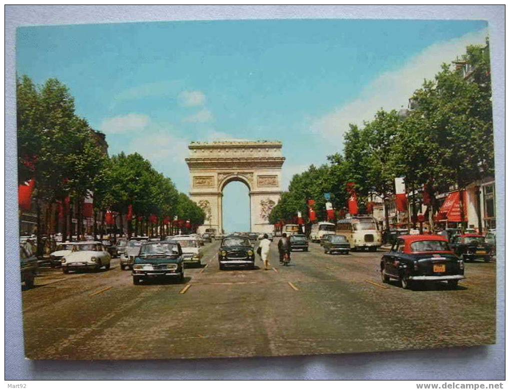 75 PARIS ARC DE TRIOPHE 403 PEUGEOT TAXI  G7 - Arrondissement: 10