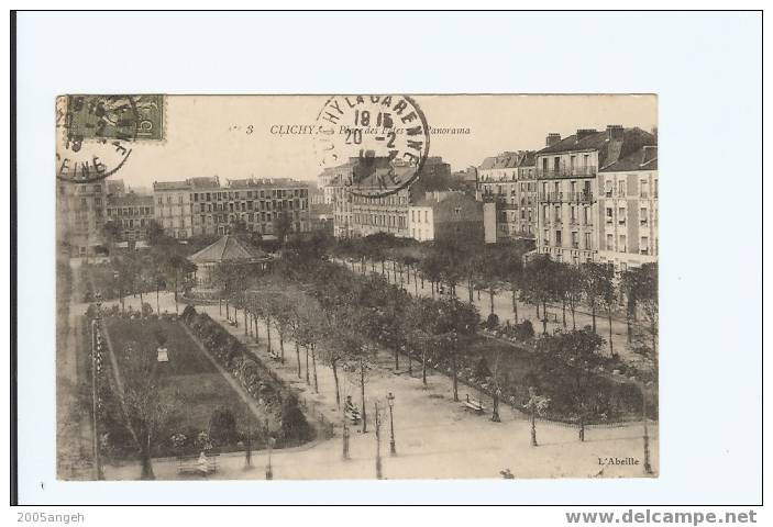 92 Dép.- Clichy.- Place Des Fêtes - Panorama. - Clichy