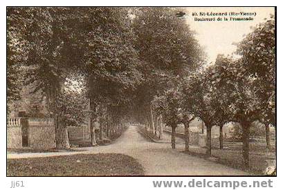 Saint Leonard Boulevard De La Promenade - Saint Leonard De Noblat