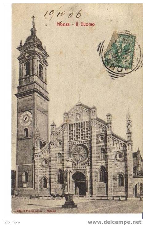 MONZA -"Il Duomo" 1916   Formato Piccolo Bella - Monza