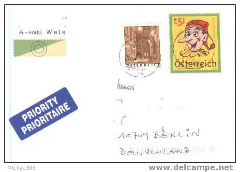 Österreich / Austria - Umschlag Gestempelt / Cover Used (1123) - Covers & Documents