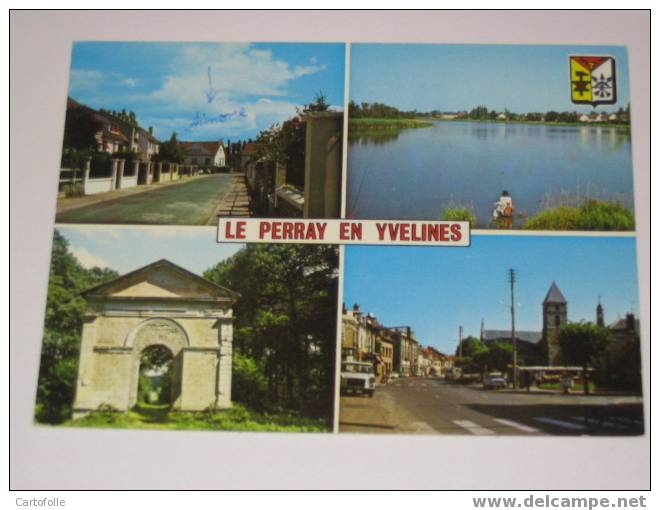 (243) -1- Carte Postale Sur Le Perray En Yvelines  (inscription Simone Sur Carte) - Le Perray En Yvelines