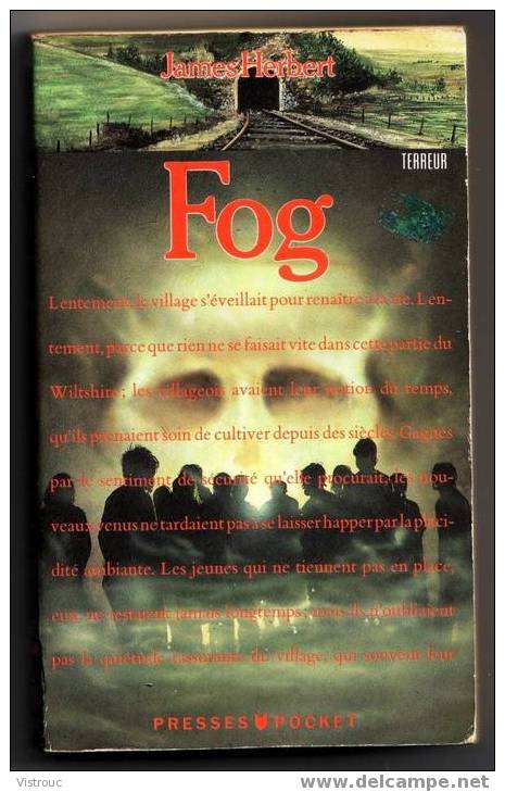 "Fog", Par James HERBERT - PRESS POCKET, Collection "terreur" N° 9032 - Fantásticos