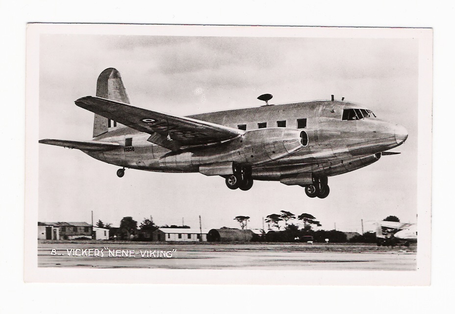 AVIATION  /  R.A.F. /  VICKERS  " NENE-VIKING "  /   N° 7   Editions Superluxe - Paris    ( SUPERBE  CPA ) - 1939-1945: 2ème Guerre