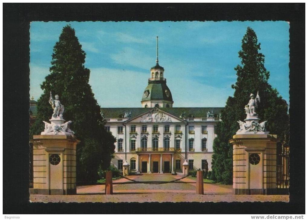 KARLSRUHE Postcard GERMANY - Karlsruhe