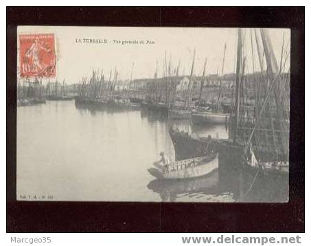 12480  La Turballe Vue Générale Du Port édit.T.H. N°618 Bateau De Pêche Belle Carte - La Turballe