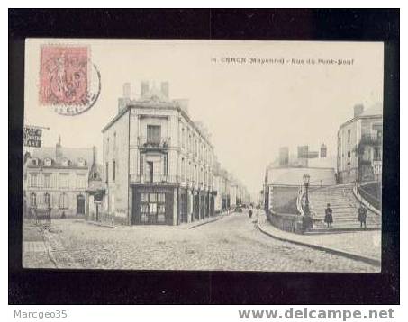 12484 Craon Rue Du Pont Neuf édit.collet N°86 Animée Belle Carte Belle Carte , Au Grand St Pierre - Craon